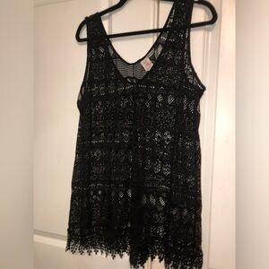 Women’s OP Swimwear Coverup Black XL